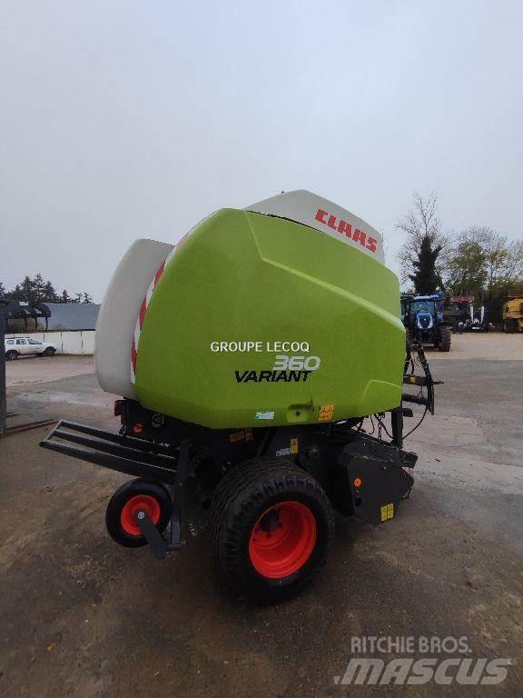 CLAAS Variant 360 Rituļu preses