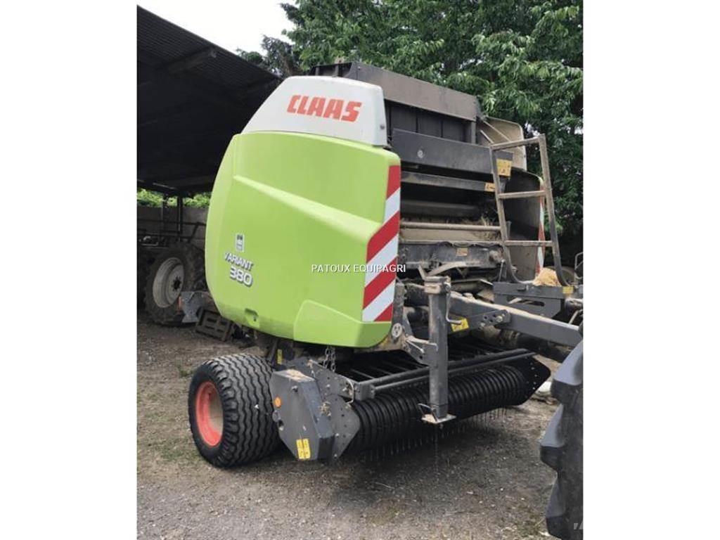 CLAAS VARIANT 380 Rituļu preses