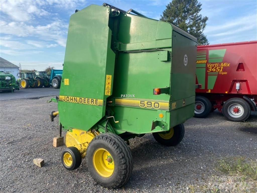 John Deere 590 Rituļu preses