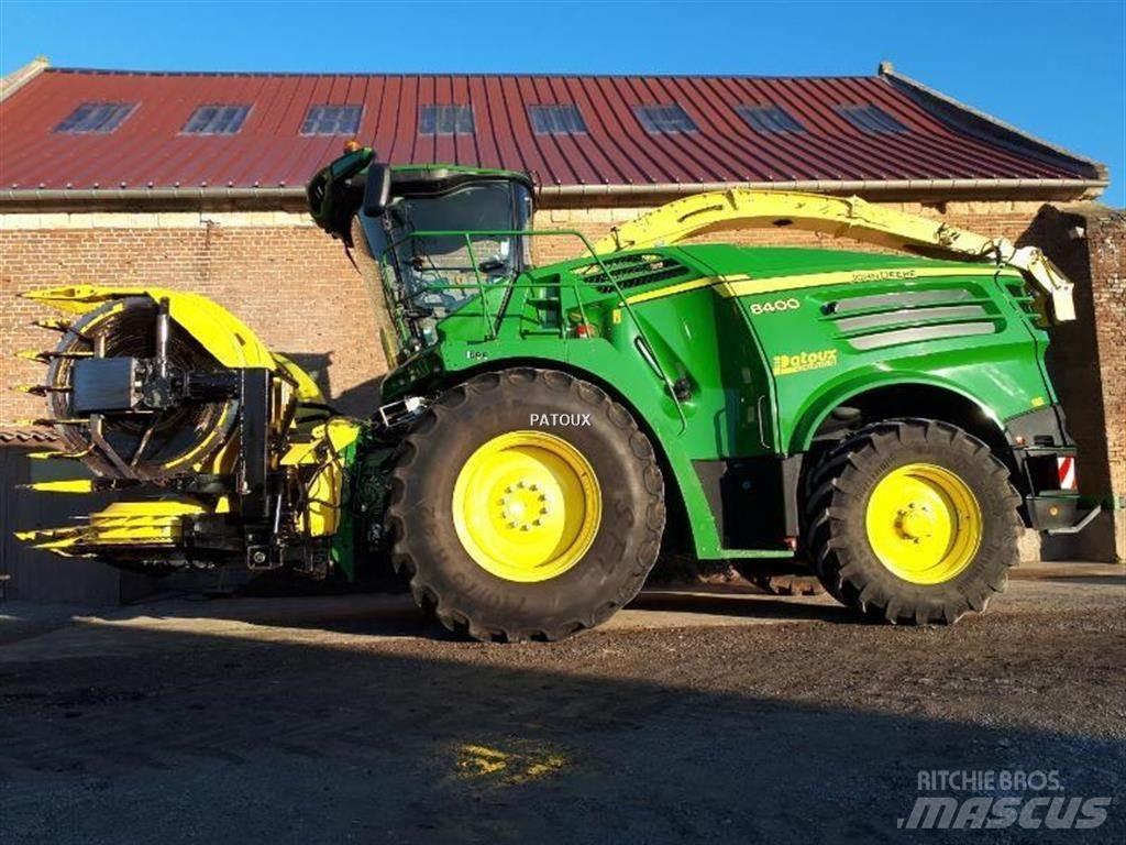 John Deere 8400 Zāles smalcinātāji