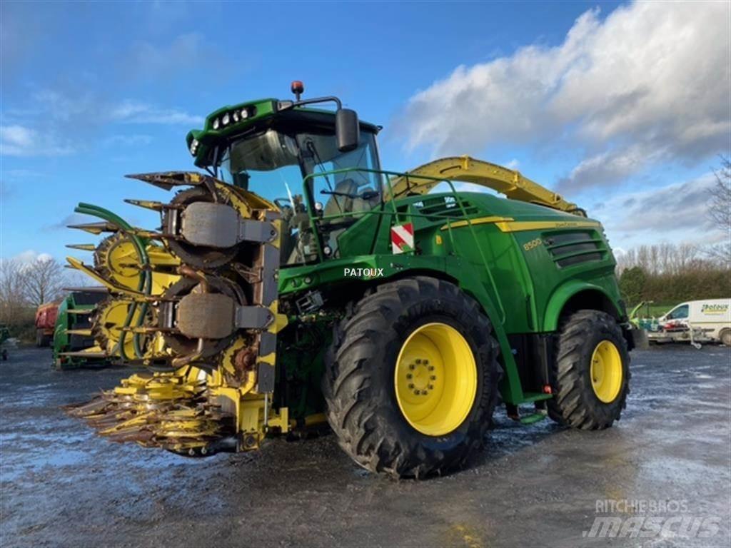 John Deere 8500 Zāles smalcinātāji