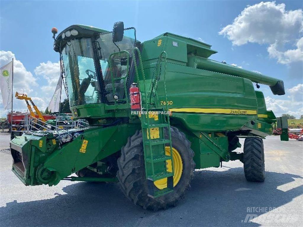 John Deere T660 Ražas novākšanas kombaini