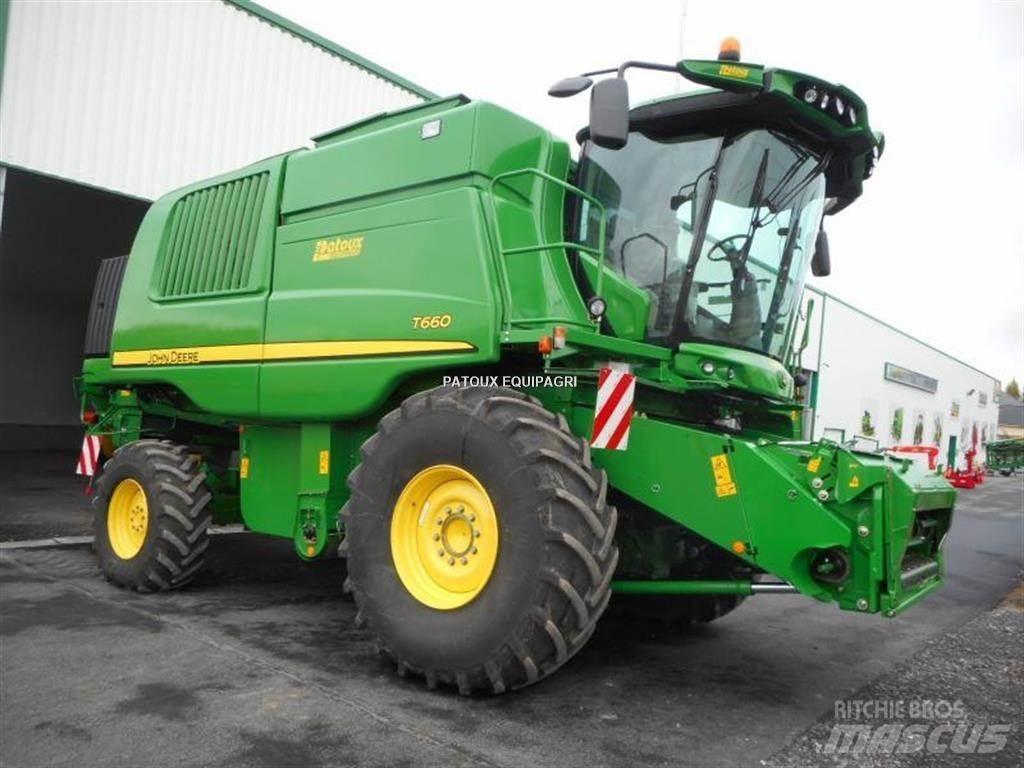 John Deere T660 Ražas novākšanas kombaini