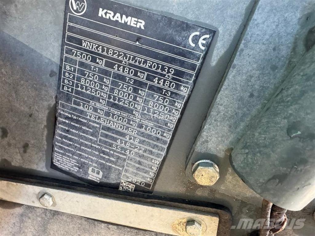Kramer KT276 Lauksaimniecības pacēlāji