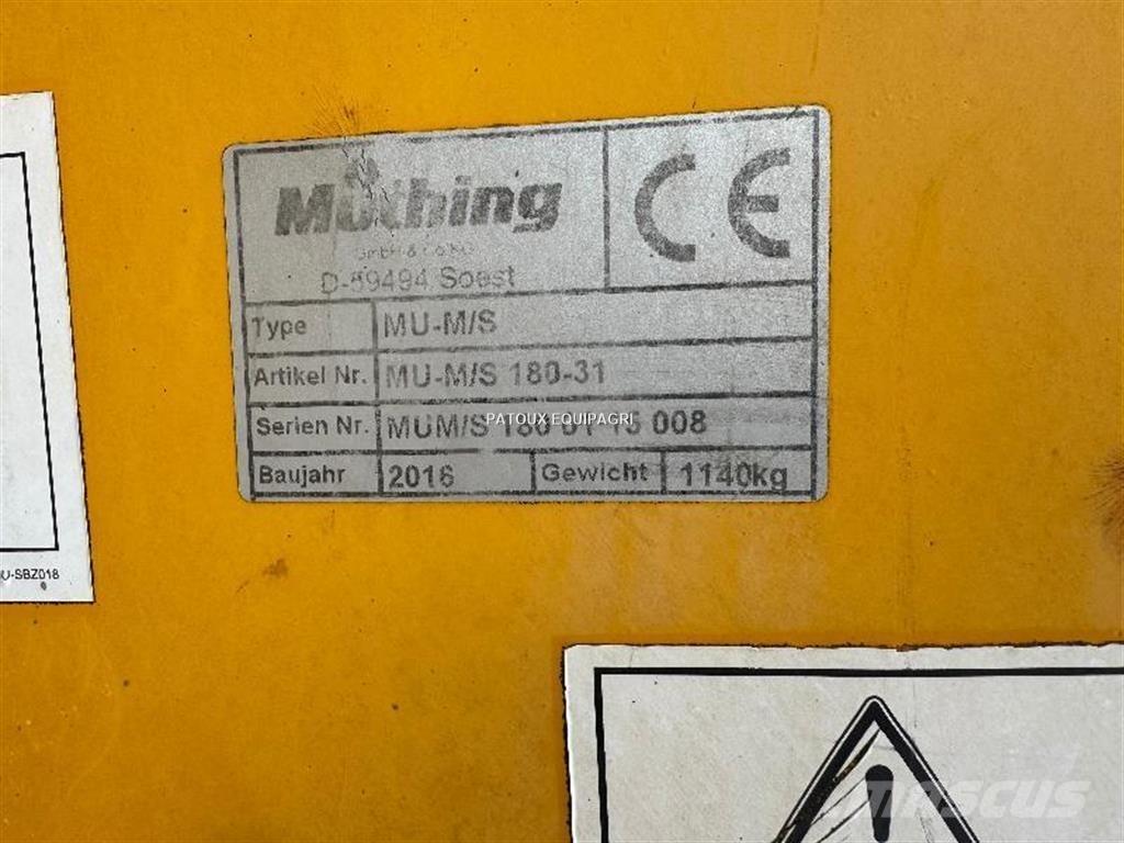 Müthing MU/MS-180 Augsnes frēzes