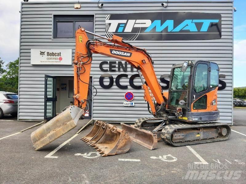 Doosan DX63-3 Mini ekskavatori < 7 t