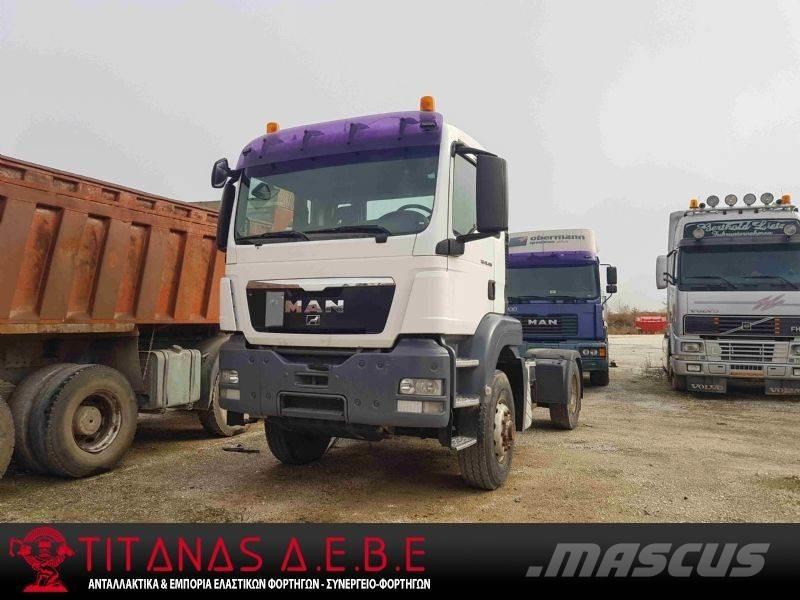 MAN 09 TGS 18.400 4X4 Vilcēji