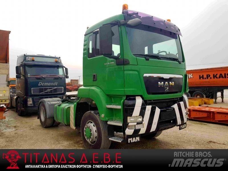 MAN 09 TGS 18.480 4X4 Vilcēji