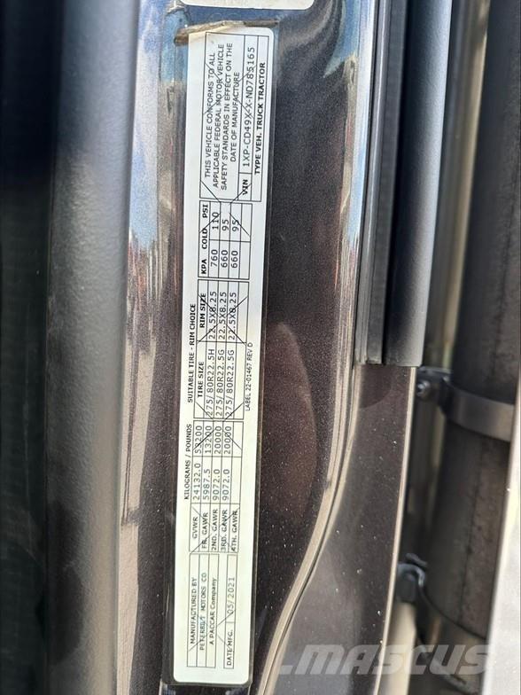 Peterbilt 567 Vilcēji