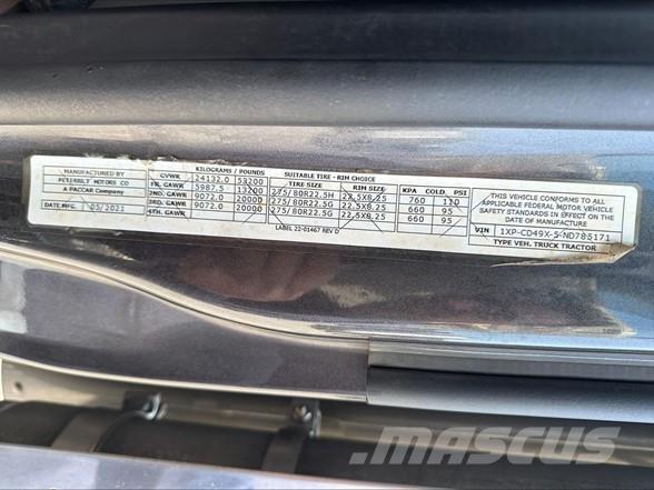 Peterbilt 567 Vilcēji