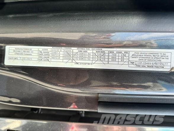 Peterbilt 567 Vilcēji