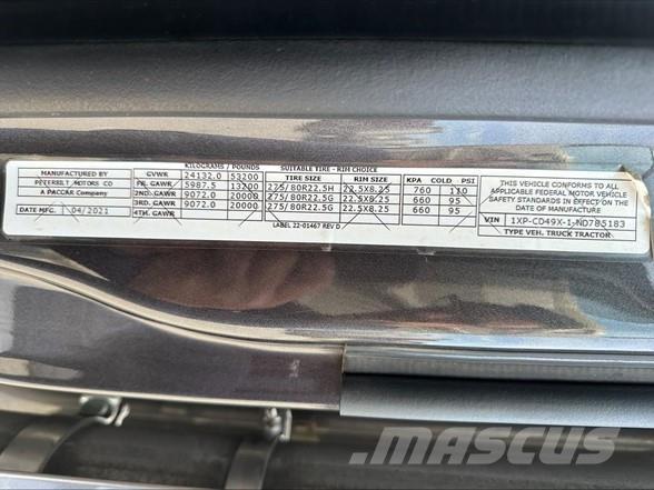 Peterbilt 567 Vilcēji