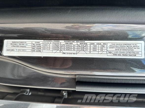 Peterbilt 567 Vilcēji