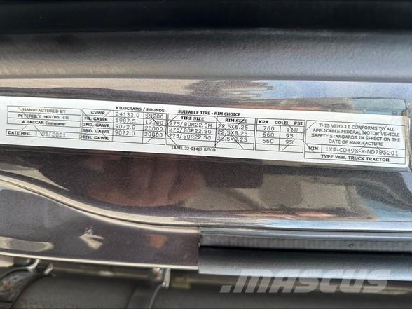 Peterbilt 567 Vilcēji