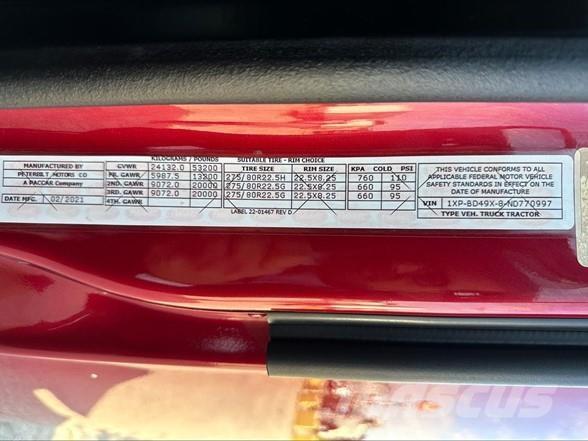 Peterbilt 579 Vilcēji