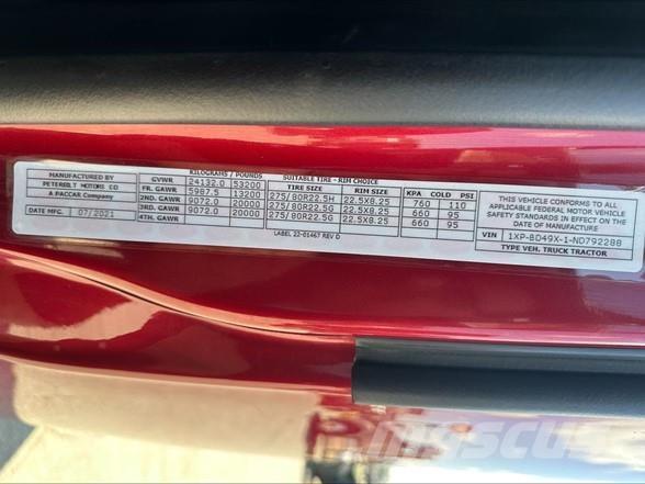 Peterbilt 579 Vilcēji