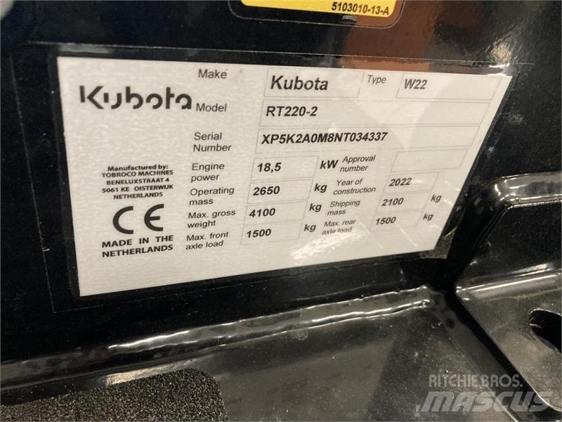 Kubota RT 220- 2 Mini iekrāvēji