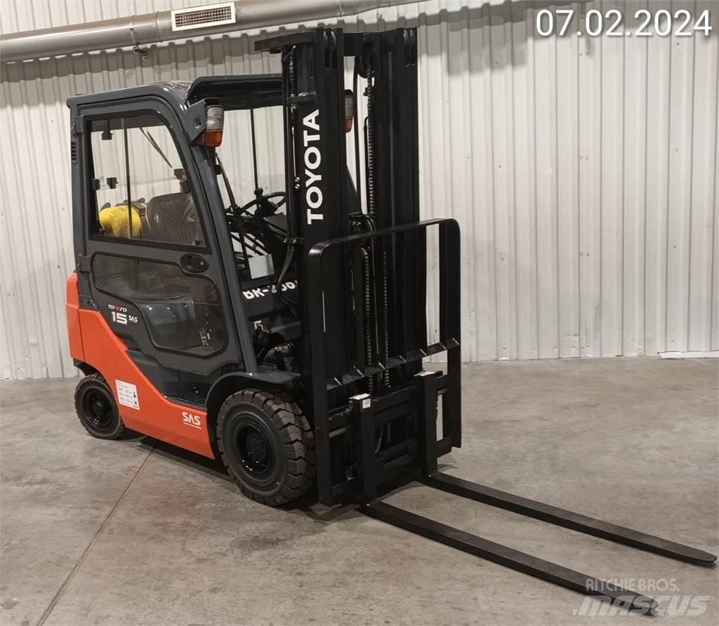 Toyota 02-8FGF15 LPG tehnika