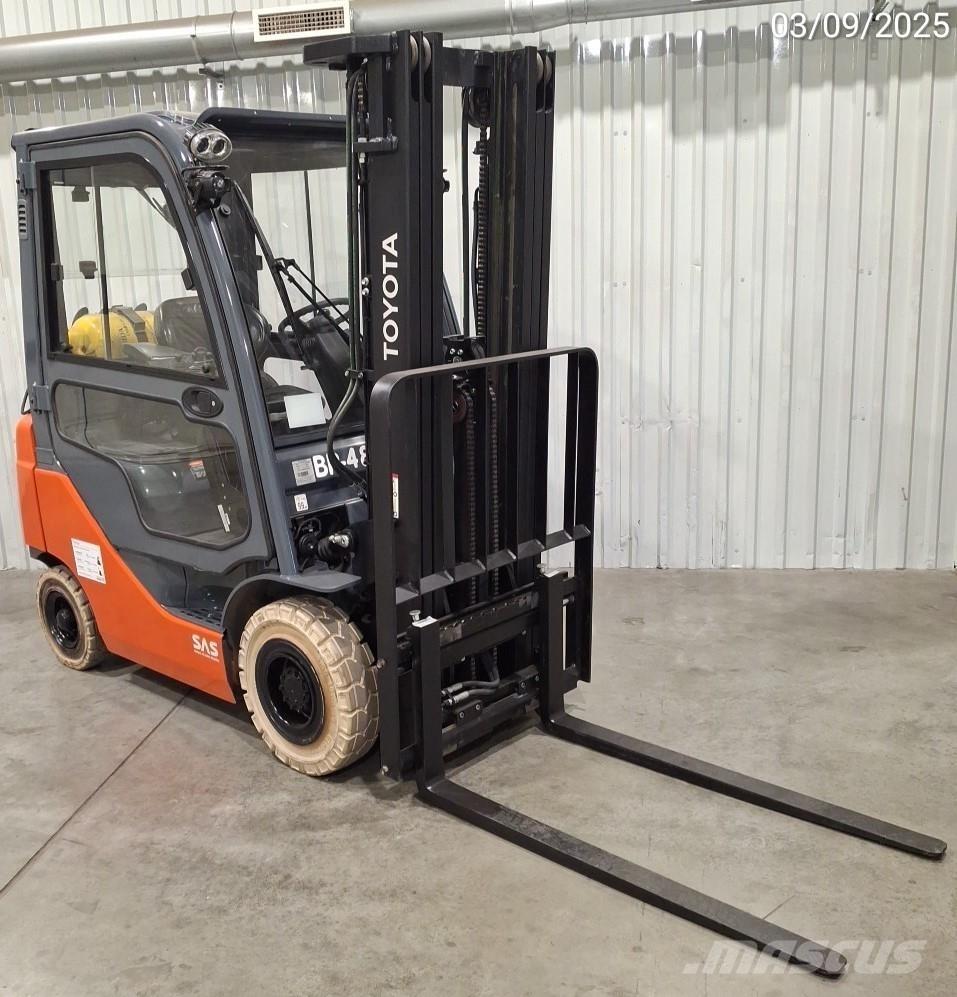 Toyota 02-8FGF15 LPG tehnika