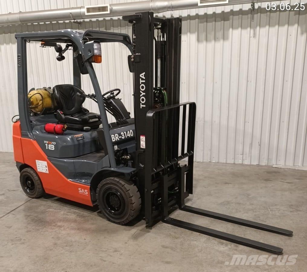 Toyota 02-8FGF18 LPG tehnika