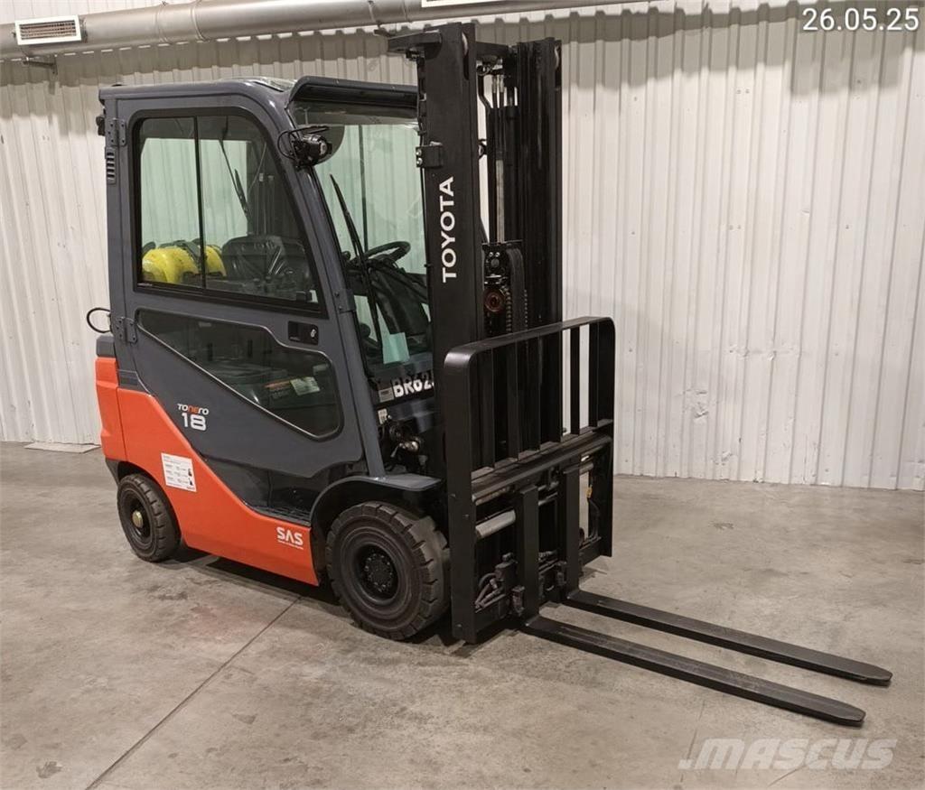 Toyota 02-8FGF18 LPG tehnika