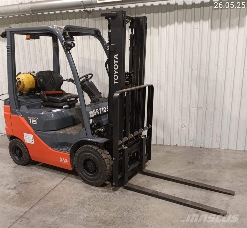 Toyota 02-8FGF18 LPG tehnika