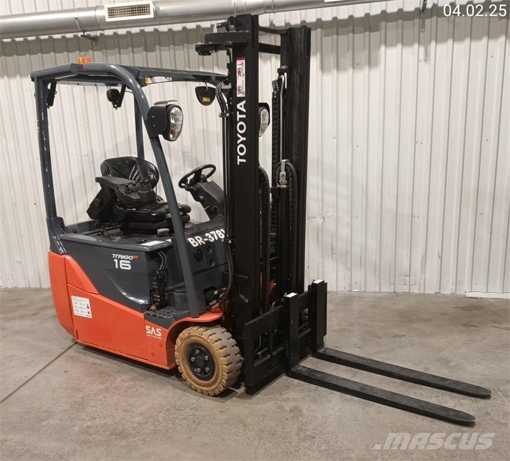Toyota 8FBE16T Elektriskie iekrāvēji