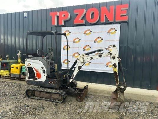 Bobcat E17 Canopy Mini ekskavatori < 7 t