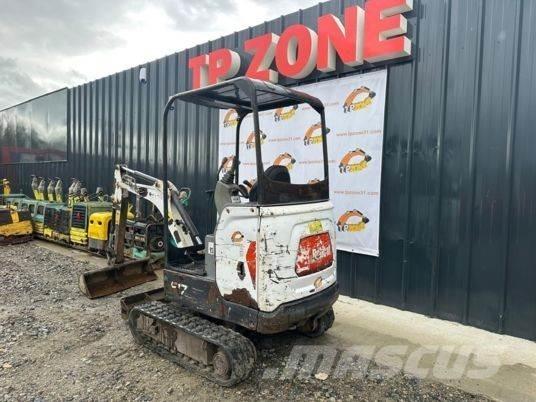 Bobcat E17 Canopy Mini ekskavatori < 7 t