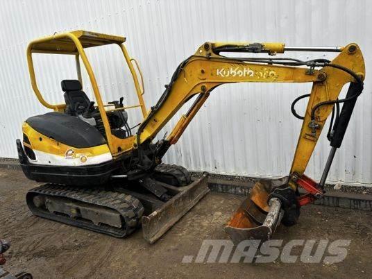 Kubota KX61-3 Canopy Mini ekskavatori < 7 t
