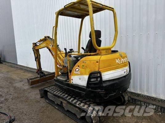 Kubota KX61-3 Canopy Mini ekskavatori < 7 t