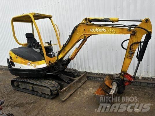 Kubota KX61-3 Canopy Mini ekskavatori < 7 t