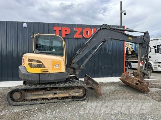 Volvo ECR88D Kāpurķēžu ekskavatori
