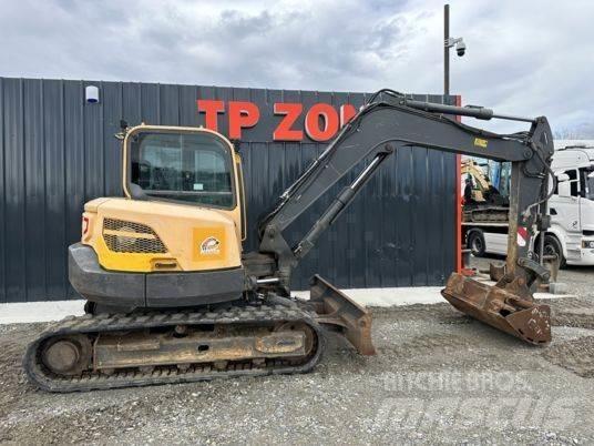 Volvo ECR88D Kāpurķēžu ekskavatori