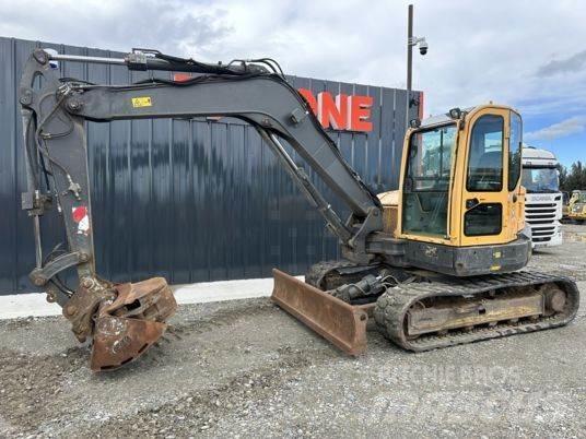 Volvo ECR88D Kāpurķēžu ekskavatori