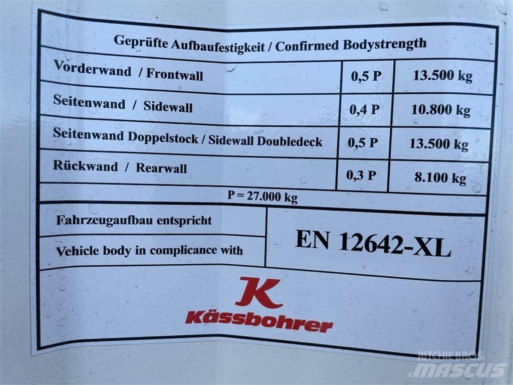Kässbohrer SBT Noslēgtās piekabes