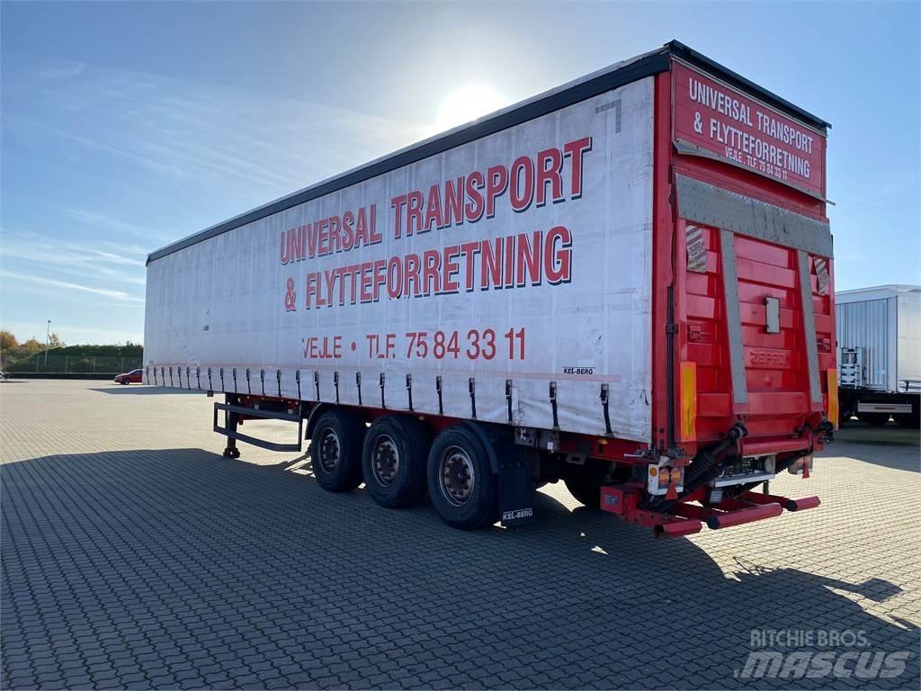 Kel-Berg M. lift Tents puspiekabes