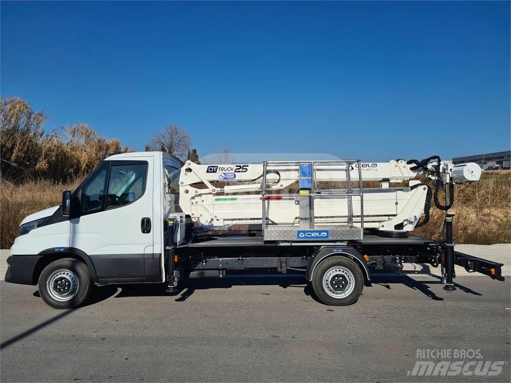 Cela DT Truck 25 Pacēlāji uz automašīnas bāzes