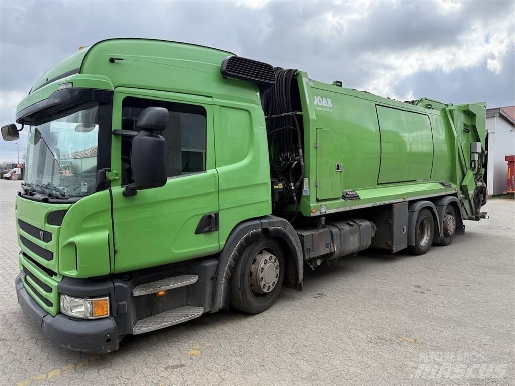 Scania P250 2 kammer Atkritumu izvešanas transports