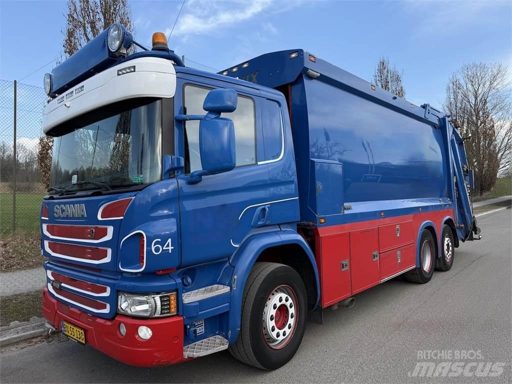 Scania P410 Atkritumu izvešanas transports