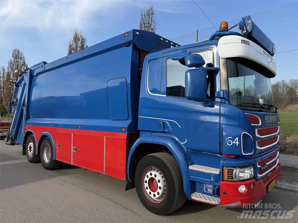 Scania P410 Atkritumu izvešanas transports