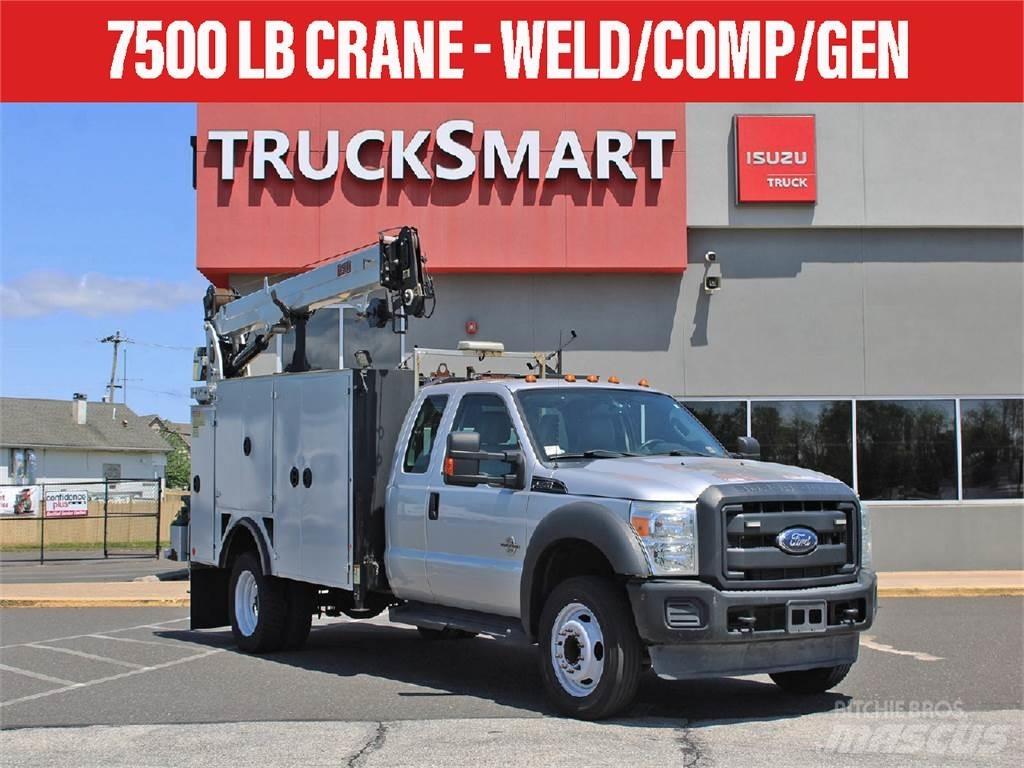 Ford F-550 Smagās mašīnas ar celtni