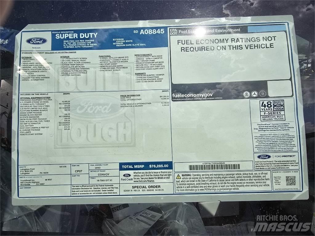 Ford F600 Pilsētas atkritumvedēji