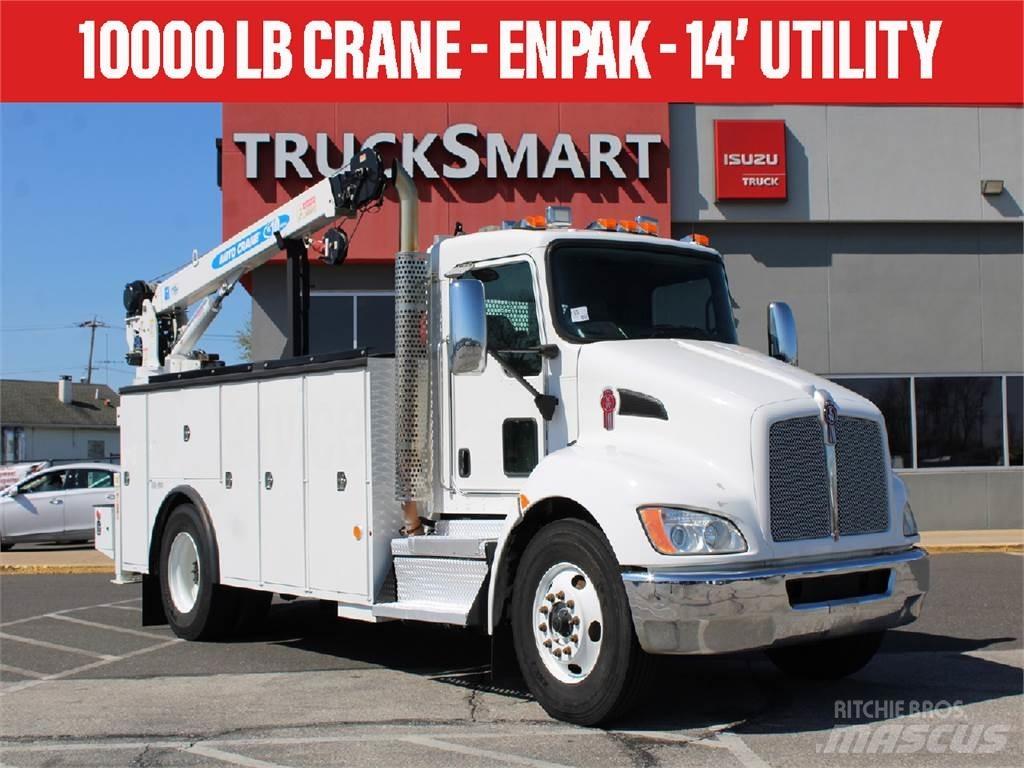 Kenworth T370 Smagās mašīnas ar celtni