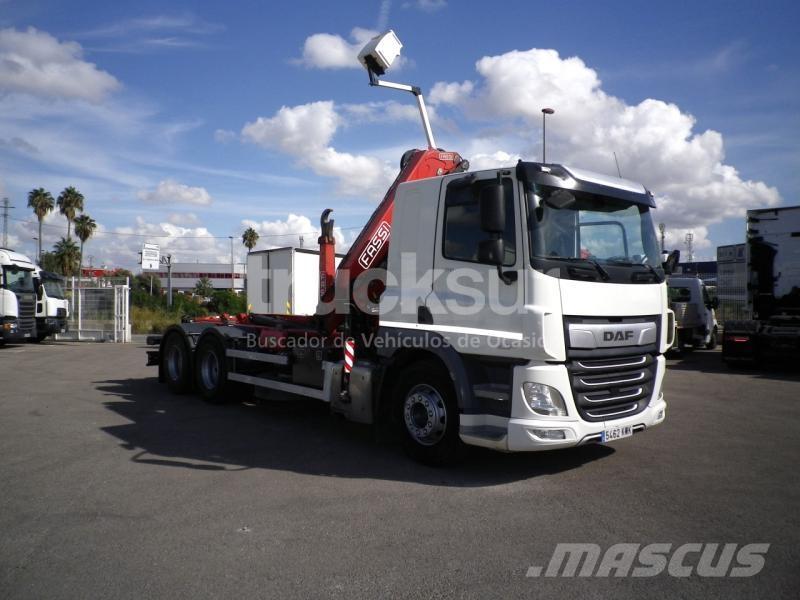 DAF CF450 Kabeļu pacēlājs nomontējamām kravas mašīnām