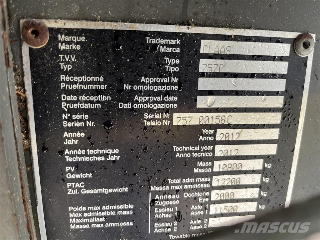 CLAAS 3300 Ķīpu preses