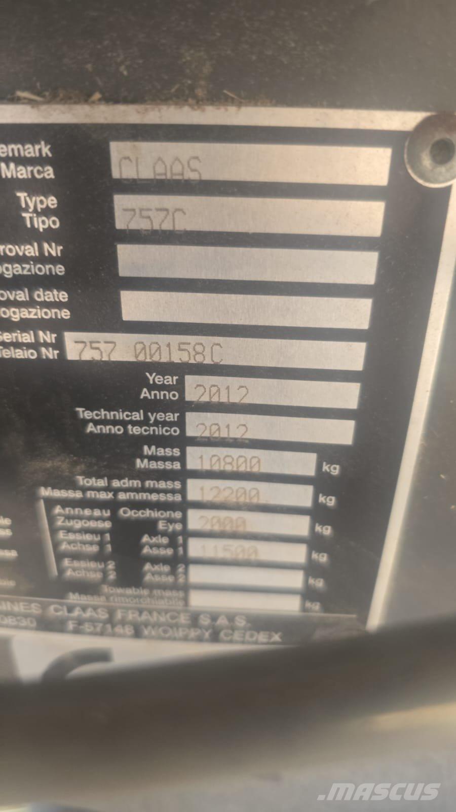 CLAAS 3300 Ķīpu preses