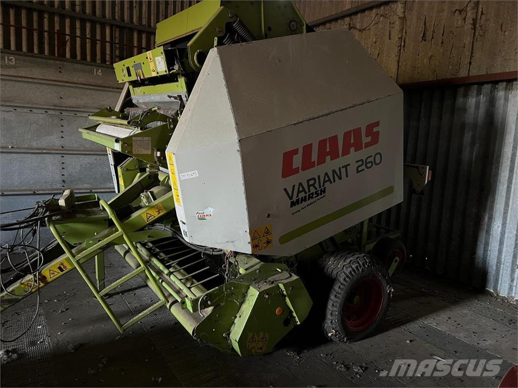 CLAAS VARIANT 260 Ķīpu preses