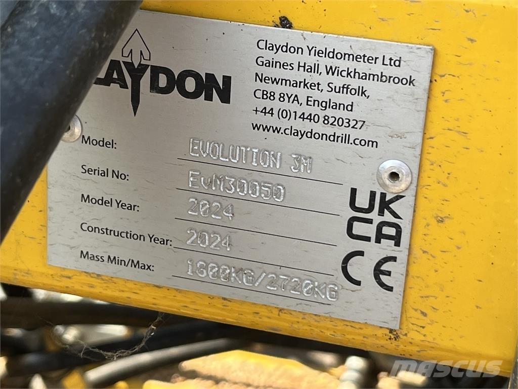 Claydon 3M EVO Lauksaimniecība- Citi