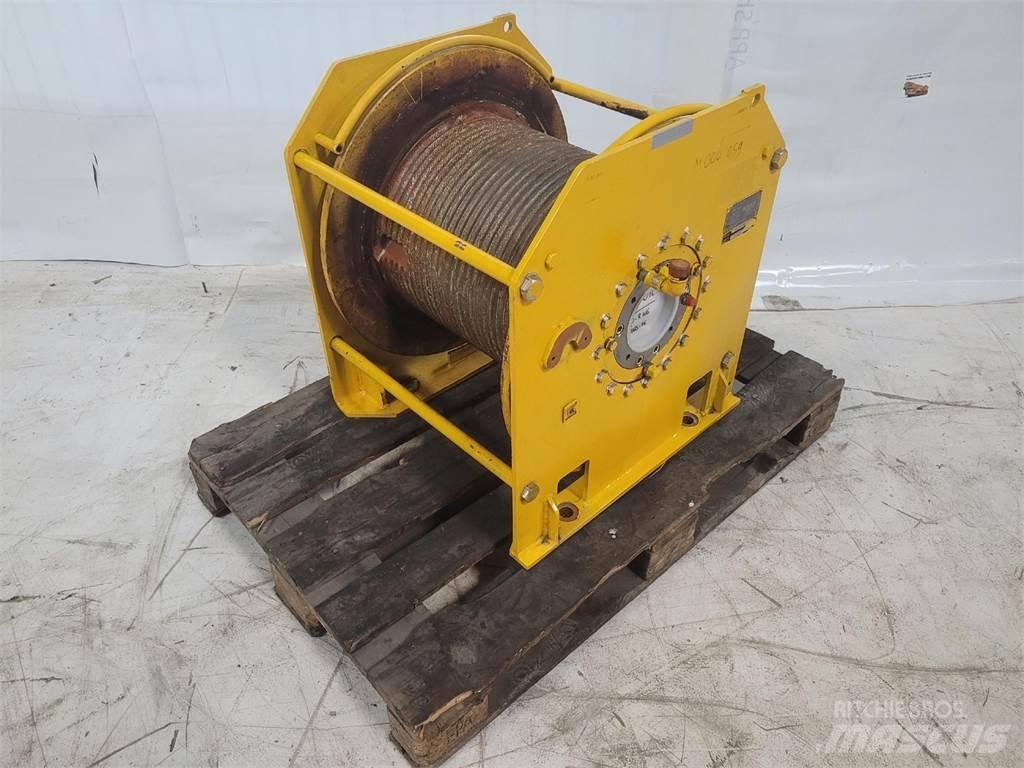 Faun HK 100 winch Pacēlāju/krānu aprīkojums
